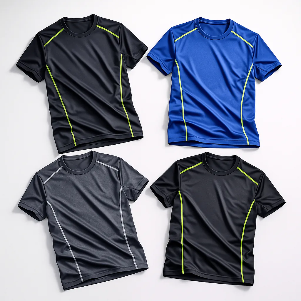 Athletic T-Shirts Display