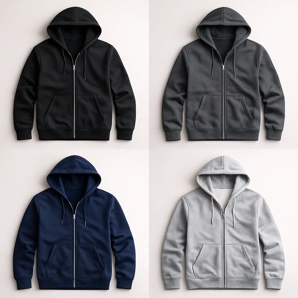 Hoodie Flatlay Showcase