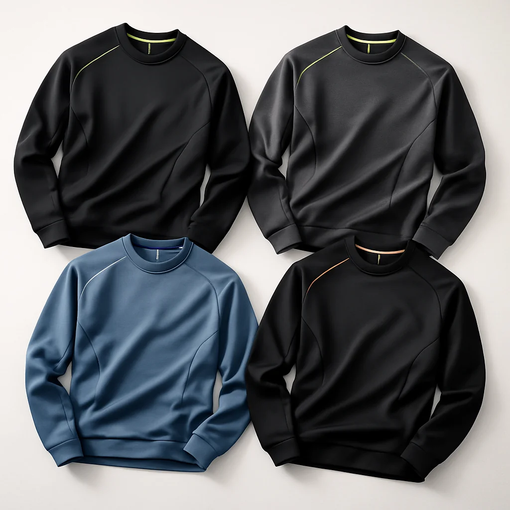 Performance Sweatshirts Flatlay