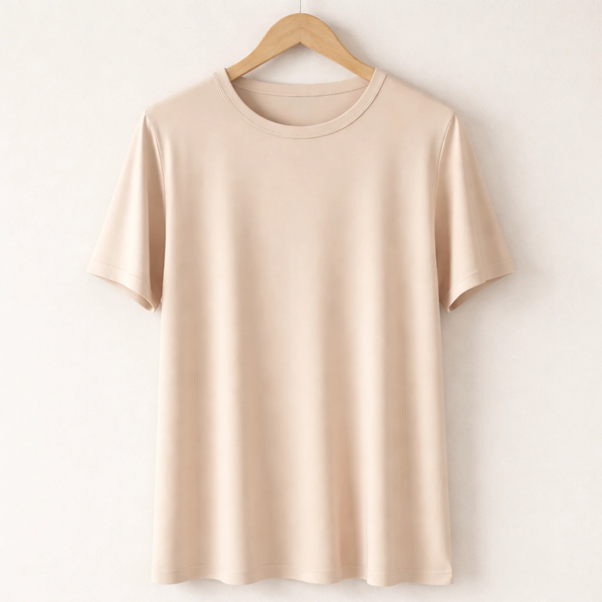 beige_basic_tshirt_hanging